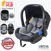 Burbay Baby Car Seat: Lightweight, Universal, Premium Safety Travel