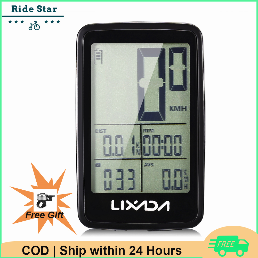 Lixada Wireless Bike Speedometer with/without Mount