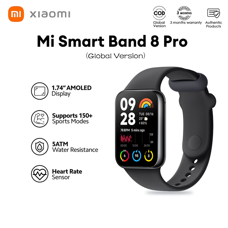 Xiaomi Smart Band Pro Amoled Display 5Atm Water Resistant