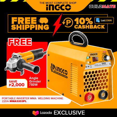 Ingco Inverter Welding Machine with Free Buildmate IPT