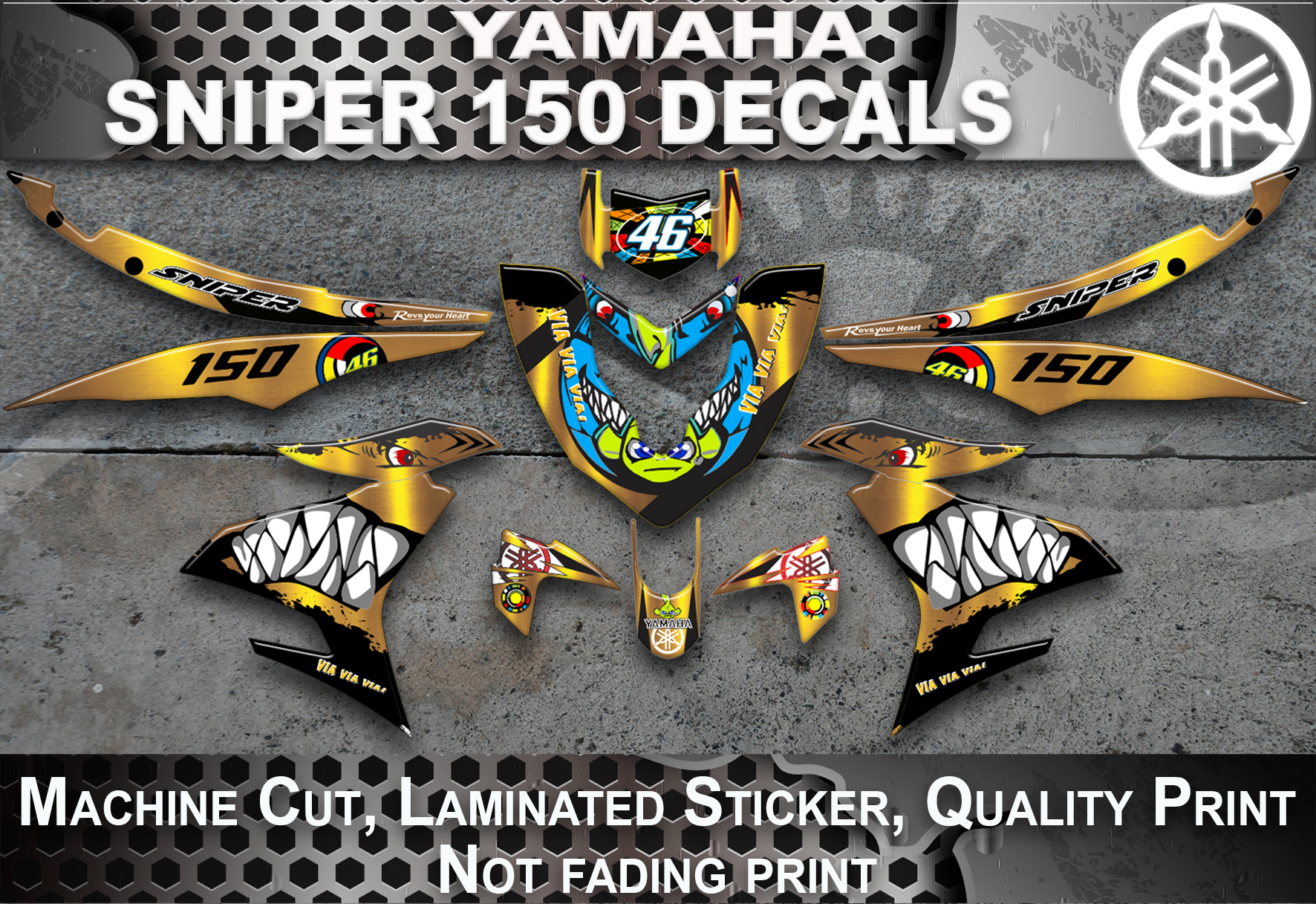 Shop Sniper 150 Decals Online Lazada Com Ph