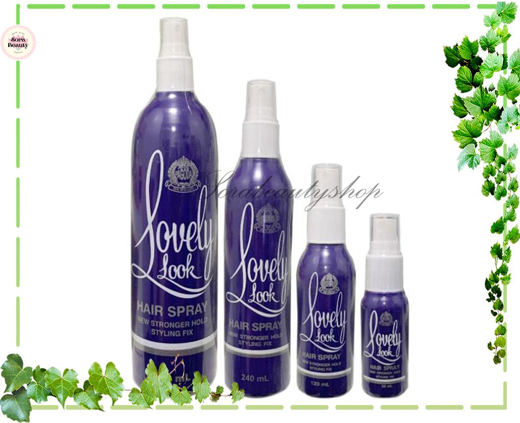 Lovely Look Strong Hold Hairspray by Spraynet