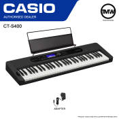 Casio CT-S400 Portable 61-Key Digital Keyboard with Carry Handle