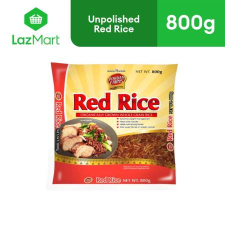 Jordan Farms Red Rice Unpolished 800g