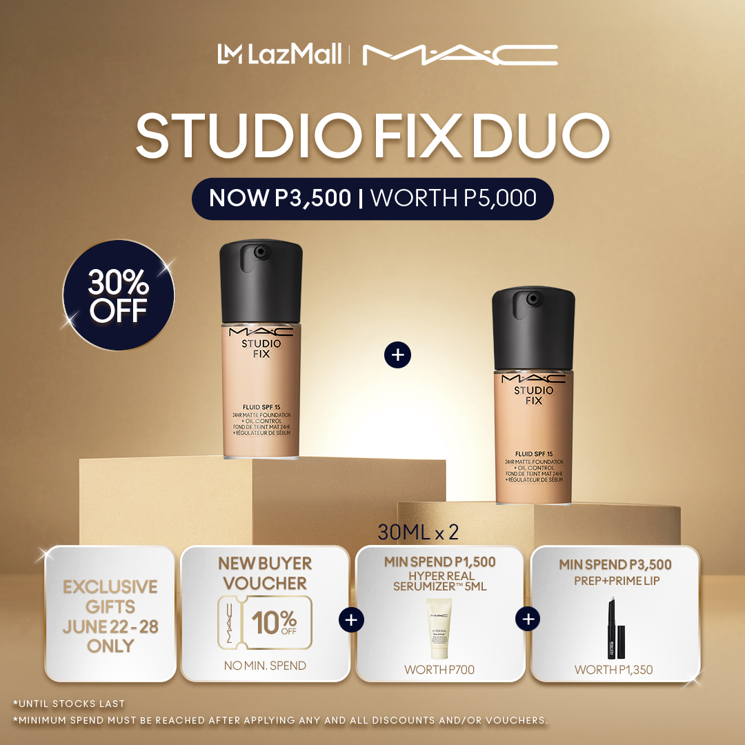Discount on M·A·C  shoes - SKU: 【30% OFF】MAC Studio Fix Fluid SPF 15 30ml x 2 • best seller Tiktok trending liquid foundation for so