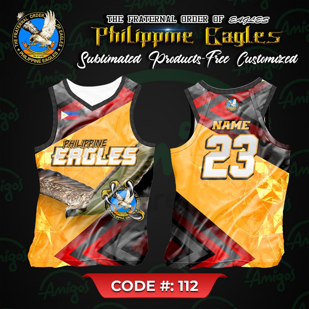 GARUDA 01 EAGLE CUSTOMIZED JERSEY TERNO WITH FREE NAME & NUMBER ONLY FULL  SUBLIMATION HIGH QUALITY FABRICS