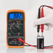 LCD Multimeter Tester with Stand for Home - 