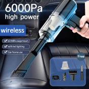 Wireless Rechargeable Vacuum Cleaner - Powerful and Portable