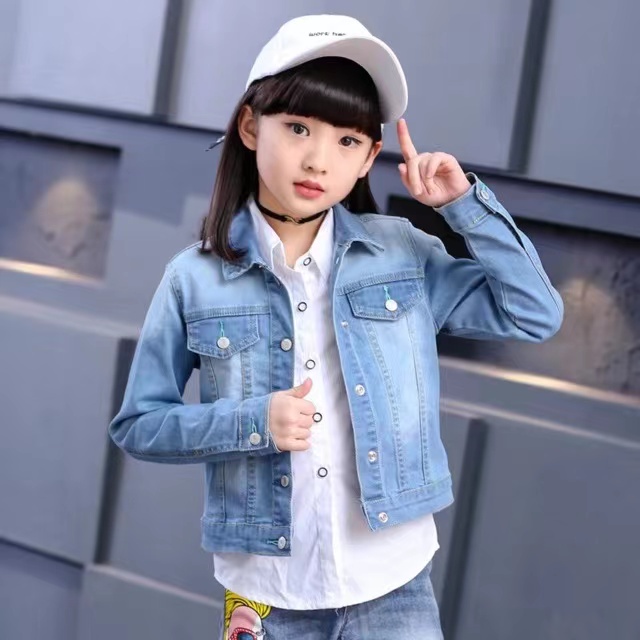 JACKET DENIM FOR GIRLS 3 7 yrs old Lazada PH