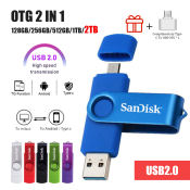 SanDisk OTG USB Flash Drive - 1TB/2TB Triple Optical