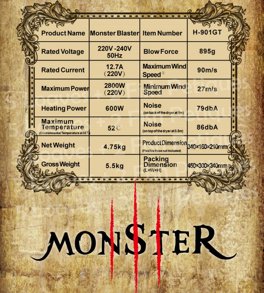 monster blaster dog dryer