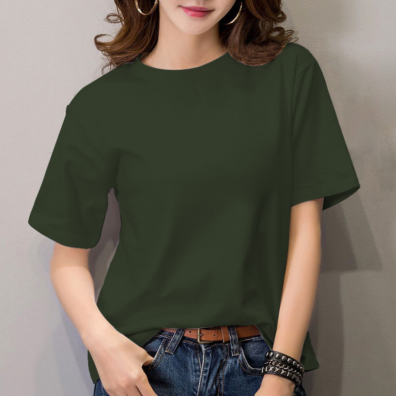 Shop Tshirt For Women New Style 2022 Green with great discounts and prices  online - Jan 2024