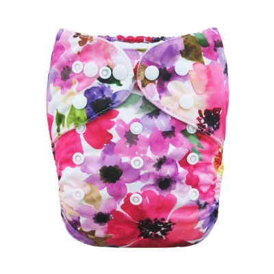 ALVA Baby 3.0 Cloth Diapers 【shell only】Printed One Size Reusable Washable Pocket nappy fit 3-15kg newborn to 3 years old babies (5)