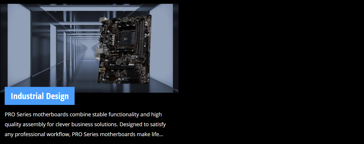 MSI A320M PRO-E Motherboard mATX, AM4, DDR4, LAN, USB 3.1 Gen1, DVI-D,16M BIOS ROM, AMD RYZEN 1st and 2nd Gen
