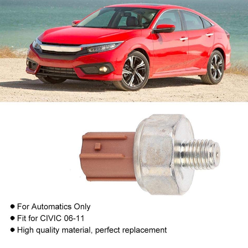 Car Oil Pressure Switch Oil Pressure Sensor Switch Replacement Accessory 28600-RPC-004 Fit for Honda 