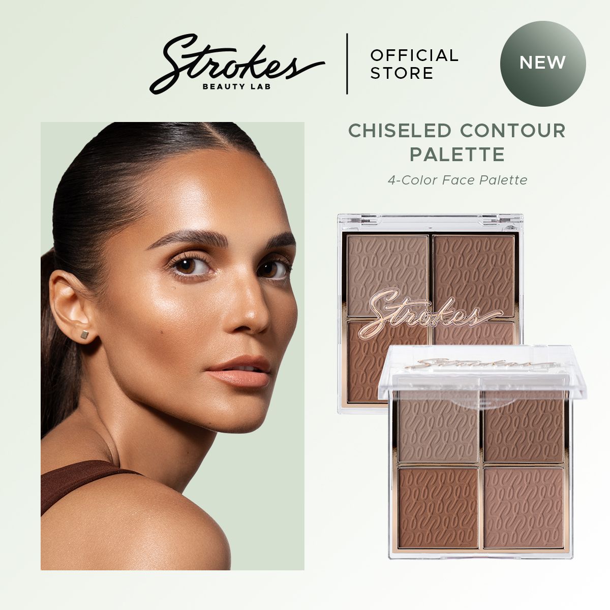 Discount on Strokes Beauty Lab  shoes - SKU: Strokes Chiseled Contour Palette