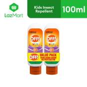 Off Insect Repellent Lotion Kids Twin Pack 100ml
