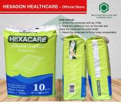 HEXACARE Disposable Underpads Large Size by UND01L