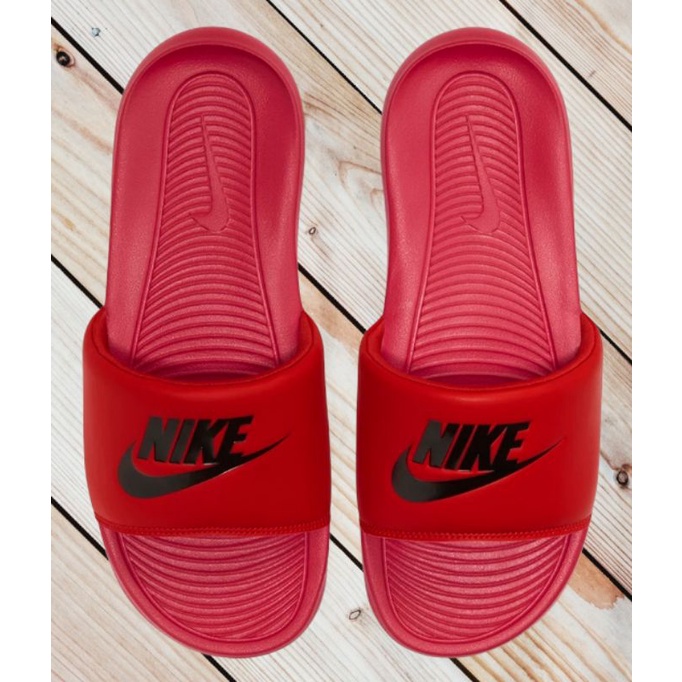 nike red slippers for men