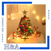 H&A Mini Tabletop Christmas Tree Decoration Package