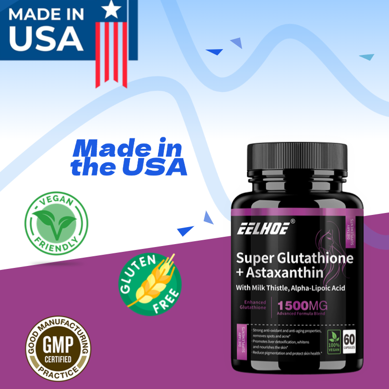 side effects of taking glutathione capsules Jual Eelhoe Usa Super Glutathione + Astaxanthin 1500mg 60 Capsule Anti  Aging Support Di Seller Limitless Gym Store - Dauh Puri Klod Atau Kelod,  Kota Denpasar