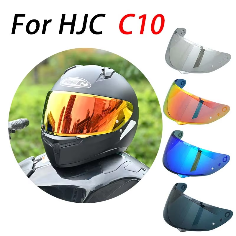 HJC Helmet Visor Replacement Helmet Visor Replacement For HJC I70 & I10 Motorcycle Helmets Anti-Fog, Anti-Scratch, UV Protection Lens, Multiple Color Options, Easy To Install PC Helmet Wind Shield HJC Helmet Visor Replacement Helmet Visor Replacement For HJC I70 & I10 Motorcycle Helmets Anti-Fog, Anti-Scratch, UV Protection Lens, Multiple Color Options, Easy To Install PC Helmet Wind Shield