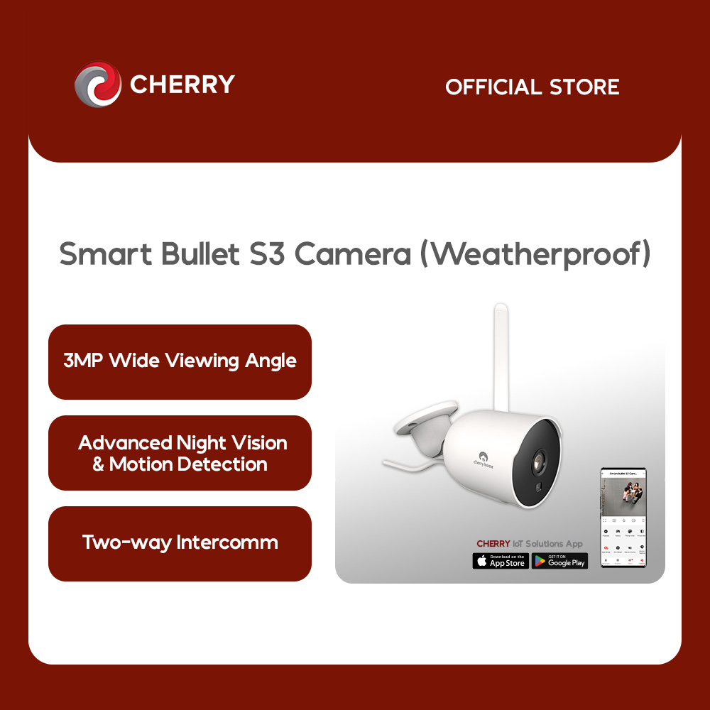CHERRY Smart Bullet S3 Camera CCTV