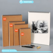 HIGHTUNE Sketchbook - Professional Spiral Notebook for Art School