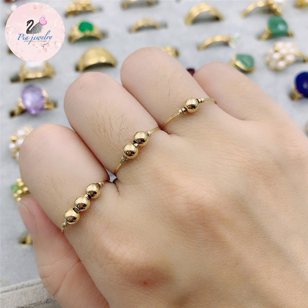 Gold is the new black 👀 Shop now for a special price at LAZADA Product  list Cord bracelet 02 Mini square ring Bambi ring Bold ring…