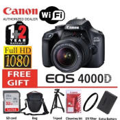 Canon EOS 4000D WiFi 18MP DSLR original 3 year warranty