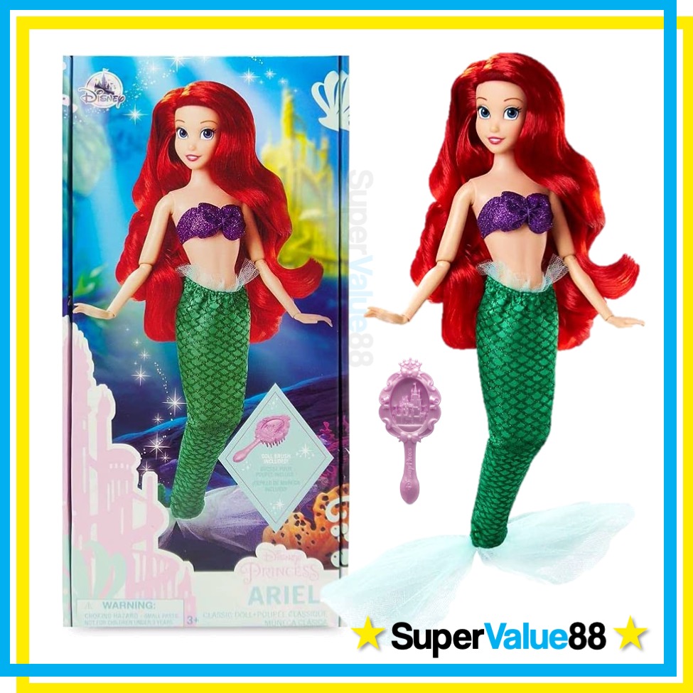 Ariel Classic Doll – The Little Mermaid – 11 1/2