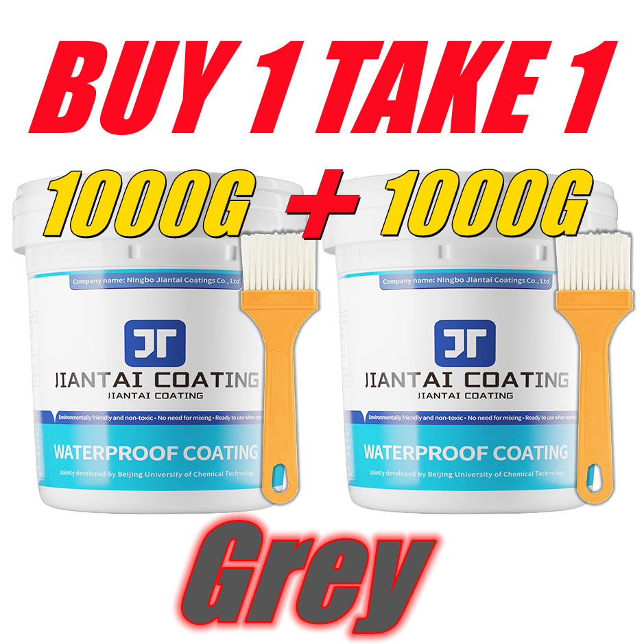🔥BUY 1 TAKE 1🔥2000G/600G Super Waterproof Glue Sealant,Transparent Water proof Glue,waterproof glue transparent,sealant waterproof roof leak,Invisible Adhesive Repair roof, wall cracks, leaks, suitable for all kinds of walls,Waterproof transparent glue - Image 2