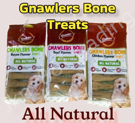 Gnawlers Small Dog Treats - Rawhide Free Chew Treats