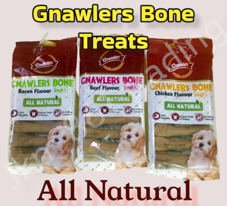 GNAWLERS Small, Medium, and Large All-Natural Dog Treats