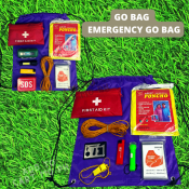 GO BAG emergency survival kit  Grab bag
