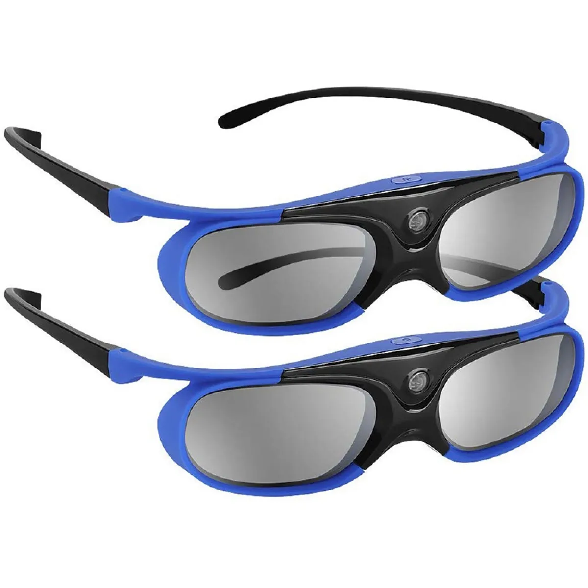 2pcs Active Shutter Eyewear Dlp Link 3d Glasses Usb Rechargeable For Dlp Link Projectors Compatible With Benq W1070 W700 Projectors Lazada Singapore