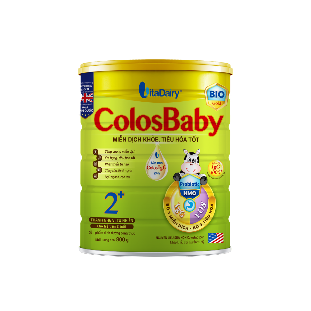 Sữa Colosbaby Bio Gold 2+ 800g