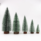 Decorated Artificial Pvc Mini Table Top Christmas Tree