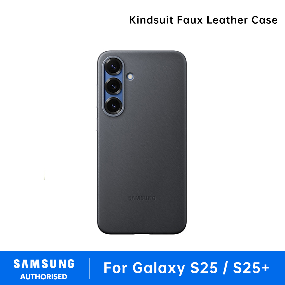Original Samsung Galaxy S25 / S25+ Kindsuit Faux Leather Case High Quality Soft Leather Case For Samsung Galaxy S25 / S25+ Protector Shell & Box - Image 3