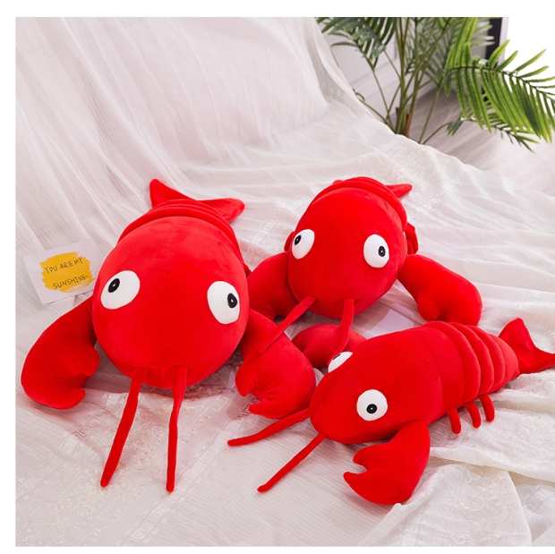 Creative Funny Stuffed Toy Lobster Large Pillow Ragdoll Cute Sleeping Doll  Doll Birthday Gift for Women | Lazada PH