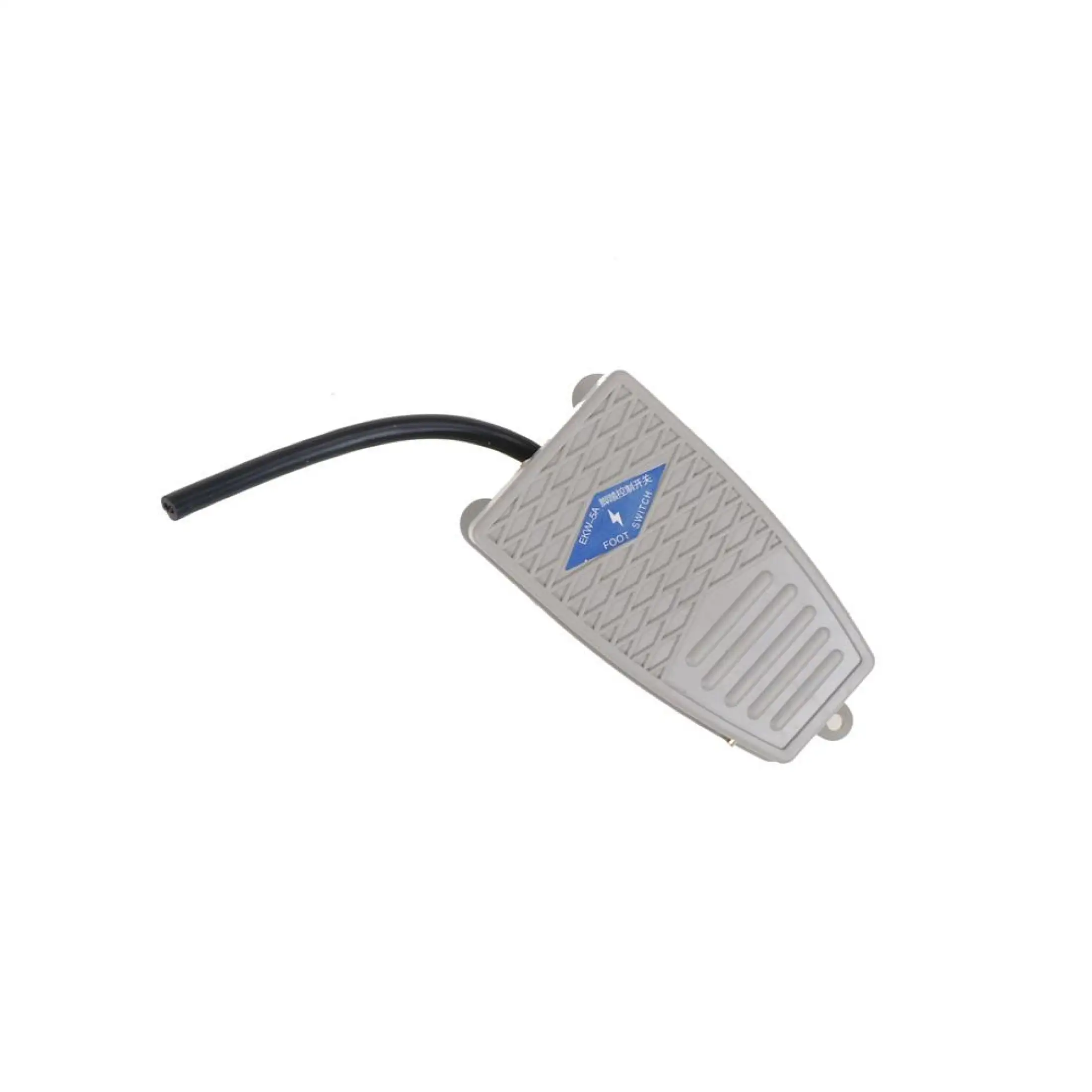 AC 220V 5A SPDT NO NC Metal Nonslip Momentary Power Treadle Foot Pedal Switch ''