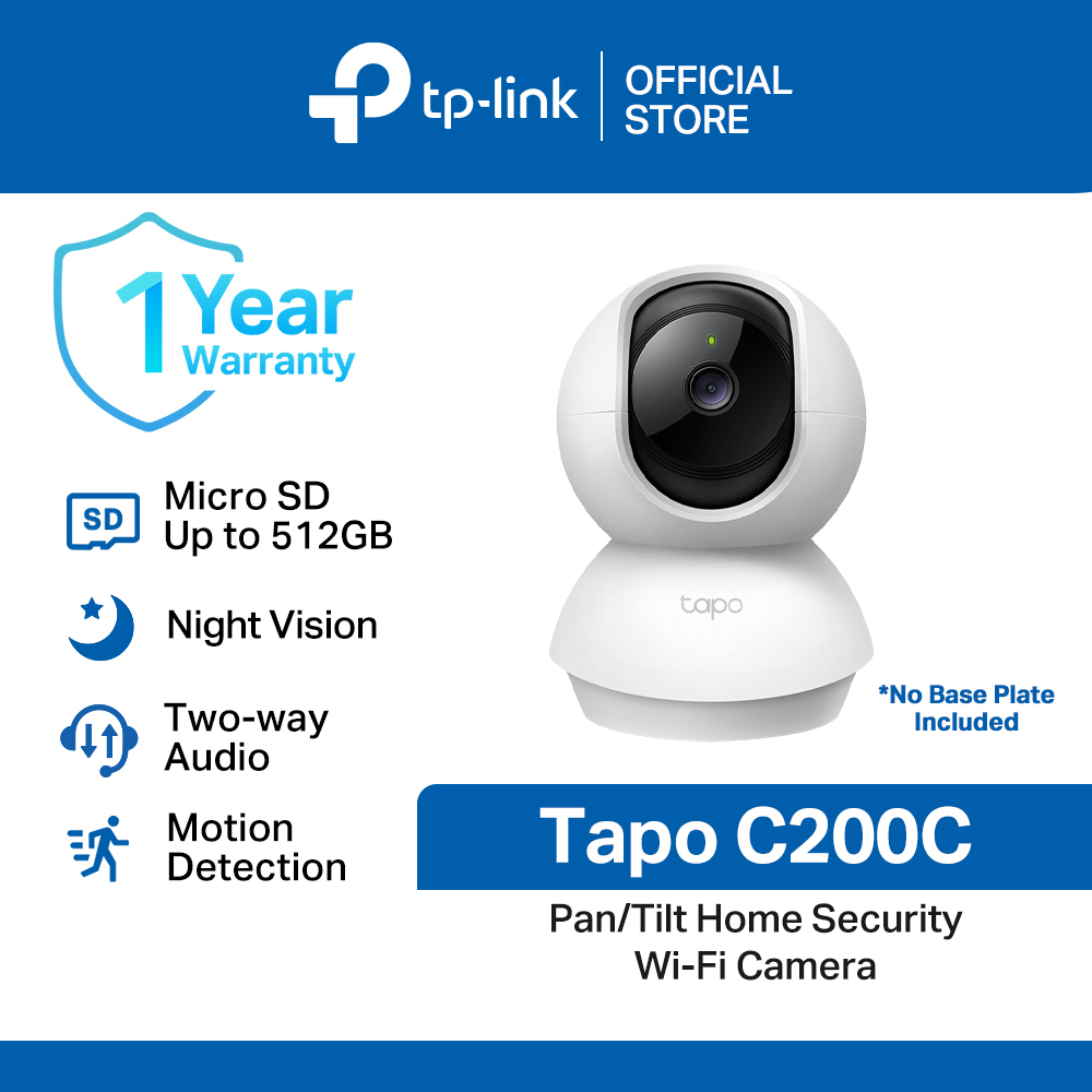 🎖 TP-Link Official Store / Tapo C200C / 1080p Indoor 360 Degrees Pan and Tilt Wireless WiFi IP Security CCTV Sale Hidden Camera Connect to Cellphone Two Way Audio with Mic and Speaker [NO WALL MOUNT INCLUDED] - Image 4