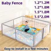 Baby Fence Fabric Kids Safety Playpen Play fence Rectangle/Square Kids Play House Playground