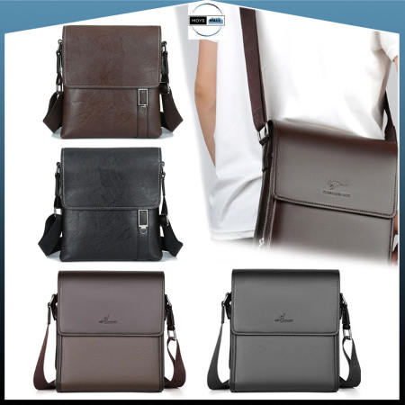 Moys Rondel Leather Sling Bag for Men