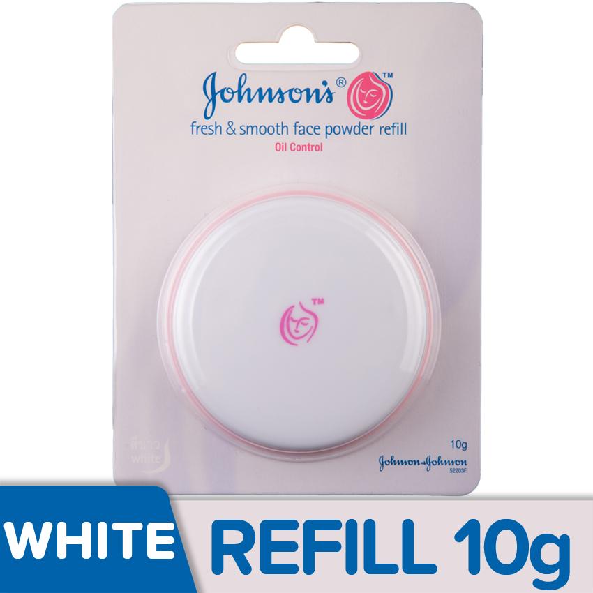white compact powder