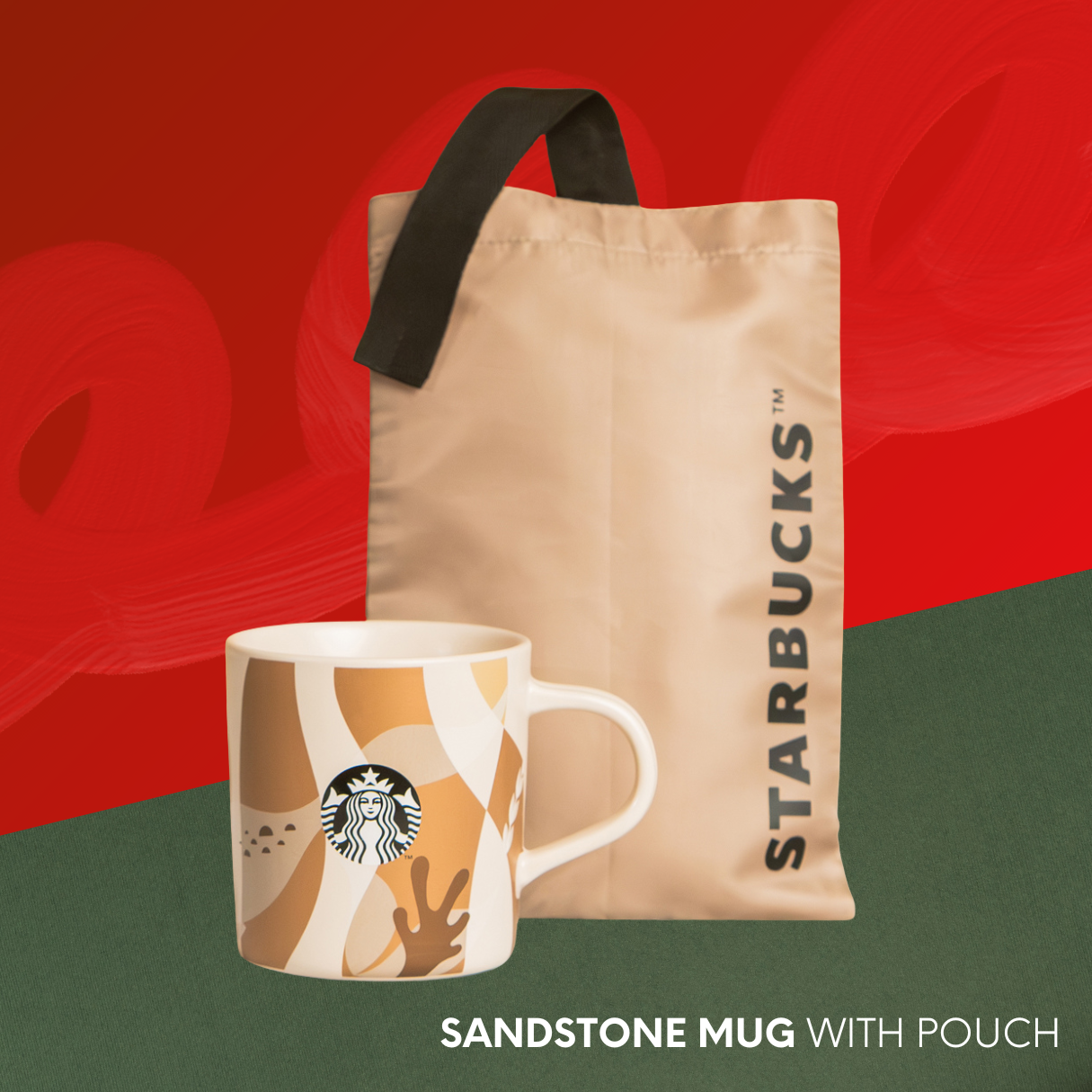 Starbucks Traditions 2026 Planner with Pouch, Charcoal Cold Cup