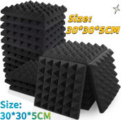 Acoustic Foam Panels - Noise Reduction for Studio and Office
