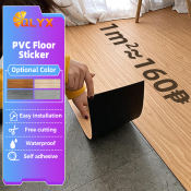 QLYX PVC Floor Stickers - Waterproof 3D Self-adhesive Vinyl Tiles