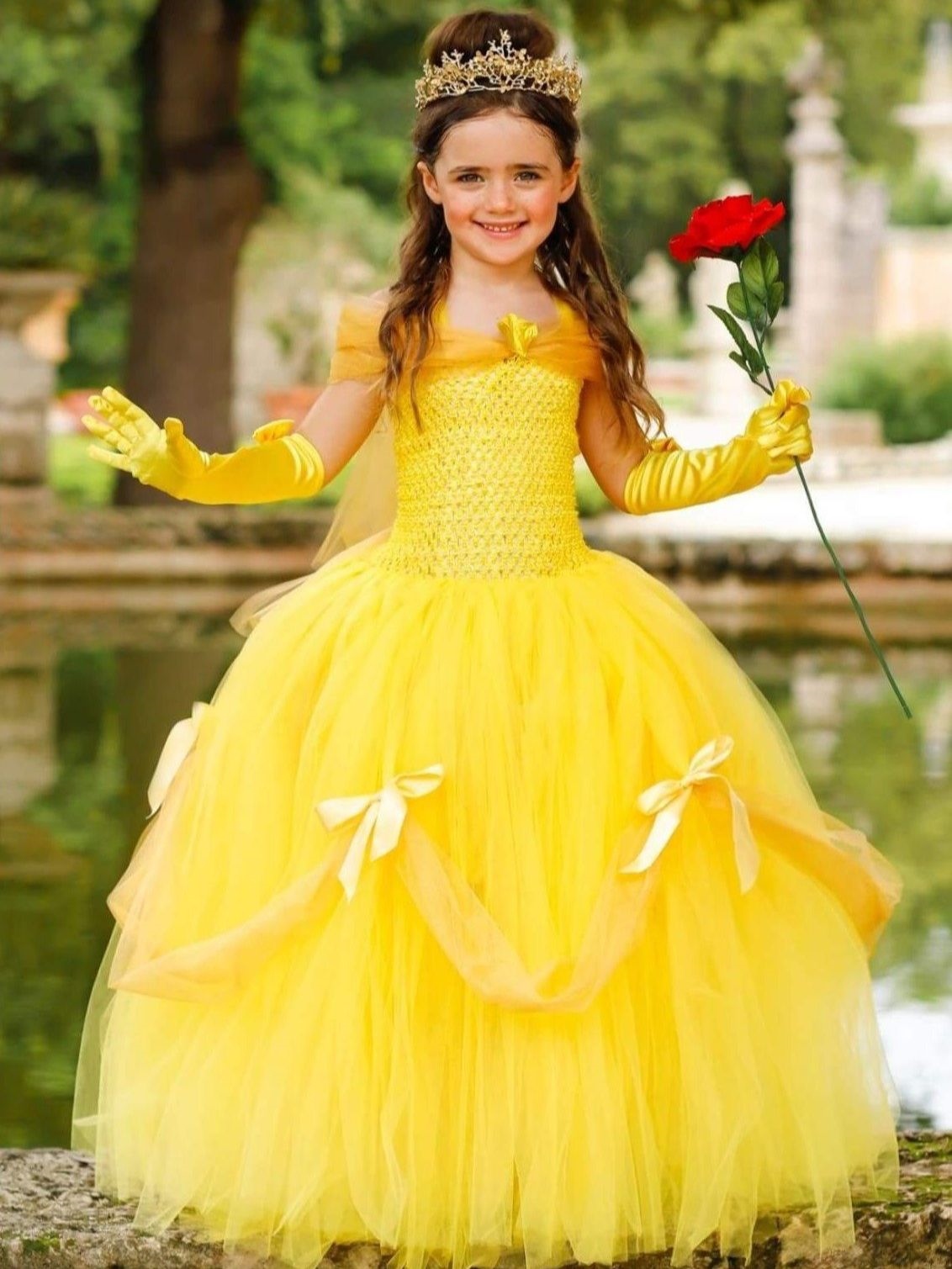 Baby Girl Tulle Yellow Dress 1st Birthday Dress Baby Girl Tutu Princ