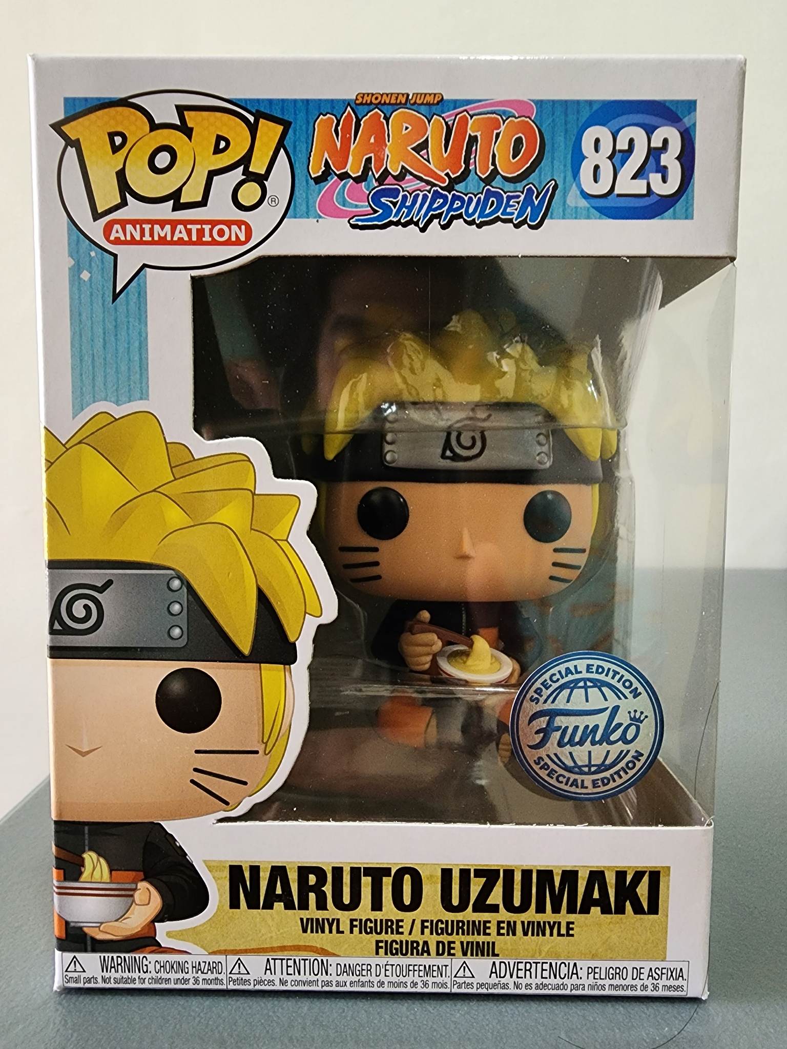 Funko Pop! Anime: Naruto Shippuden - NARUTO eating noodles NEW SE